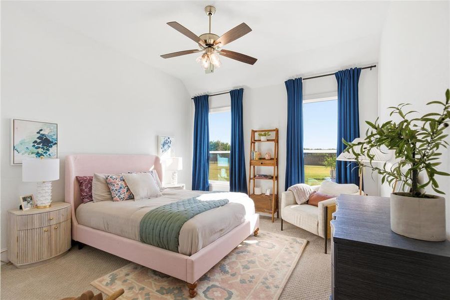 Furnished interior view inside a new home in , Aledo (Image 6).