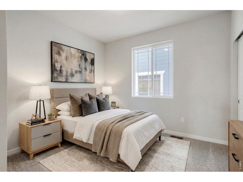 Furnished interior view inside a new home in Farmstead, Berthoud (Image 17).