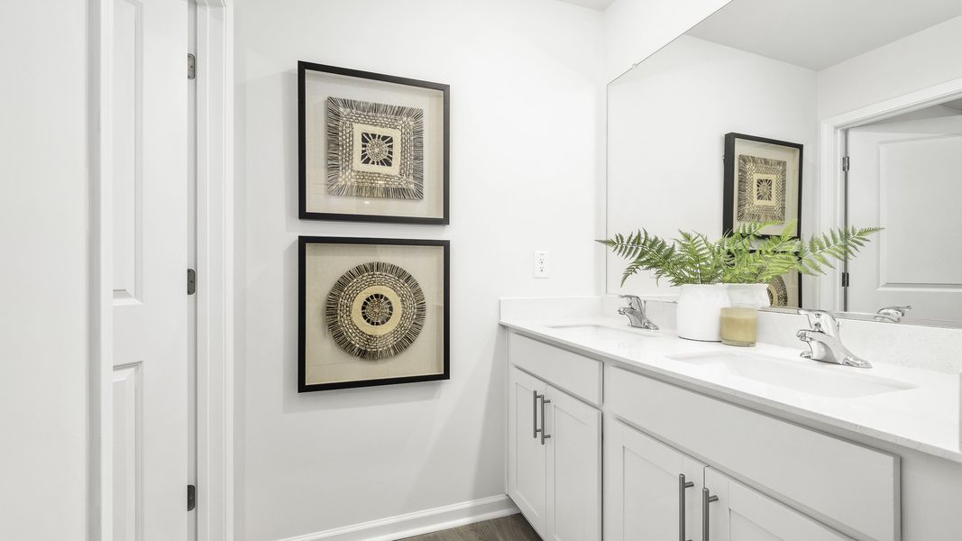 Furnished interior view inside a new home in Mount Hope Estates, Winston-Salem (Image 21). Furnished interior view inside a new home in Mount Hope Estates, Winston-Salem (Image 21).