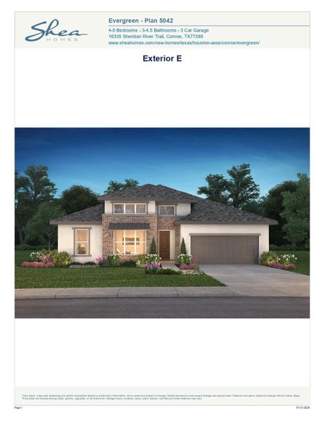Image 3 of a home in Evergreen 60'.