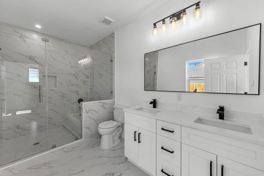 primary bathroom