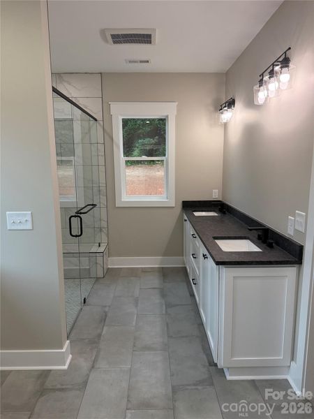 Furnished interior view inside a new home in , Hickory (Image 3).