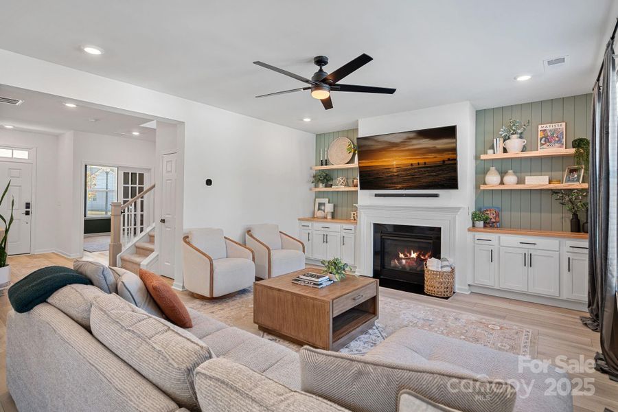 Furnished interior view inside a new home in , Huntersville (Image 8). Furnished interior view inside a new home in , Huntersville (Image 8).