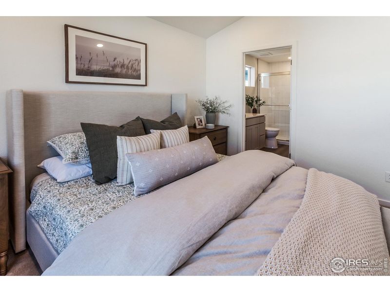 Furnished interior view inside a new home in , Fort Collins (Image 14).