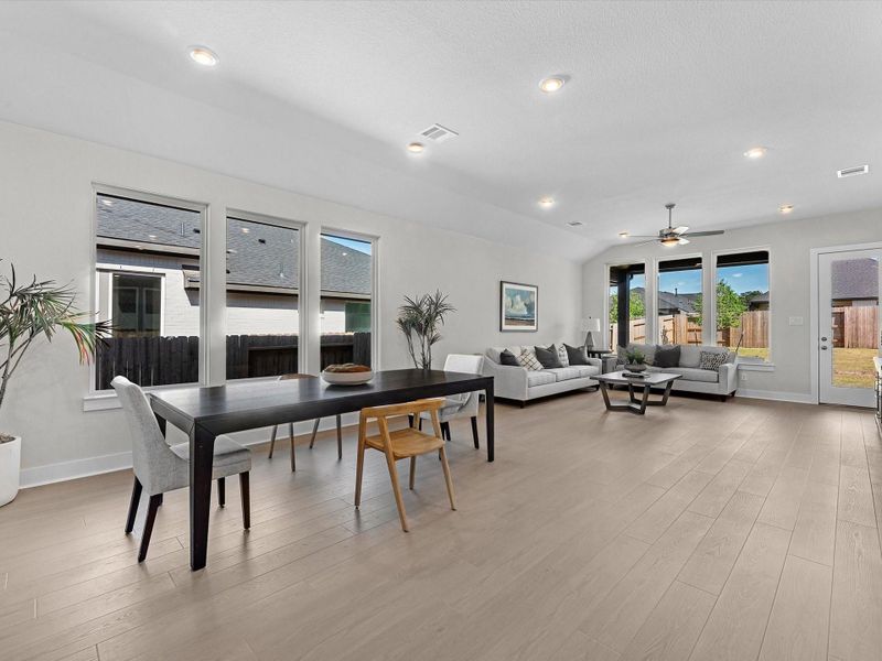 Furnished interior view inside a new home in Clopton Farms, Montgomery (Image 12).