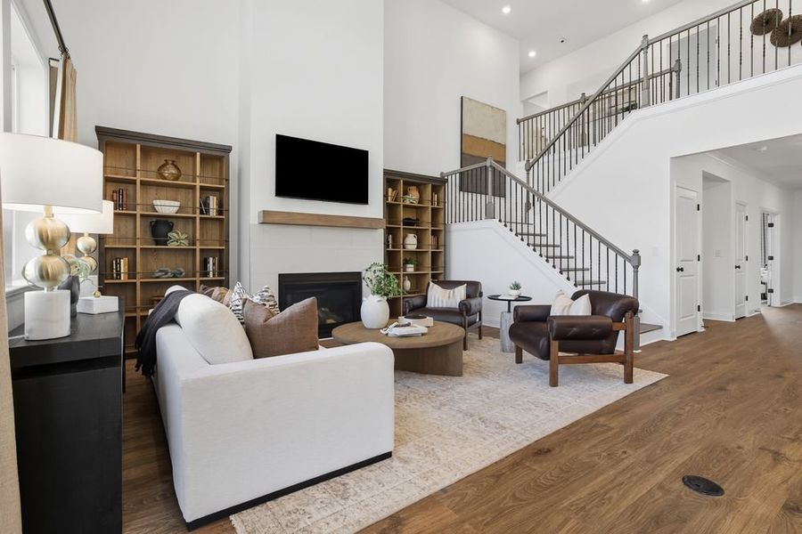 Representative furnished interior of a home built from the Easton by Taylor Morrison in Watson Park, Snellville (Image 14).