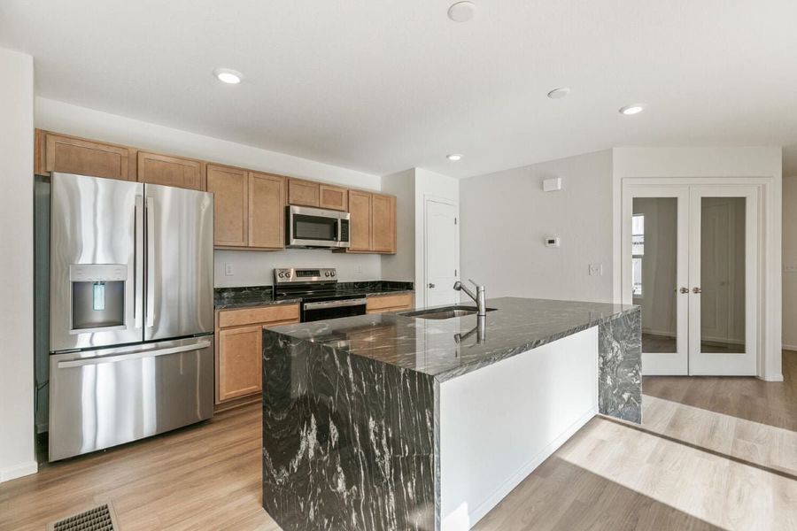 Furnished interior view inside a new home in Farmlore Villas, Brighton (Image 5).
