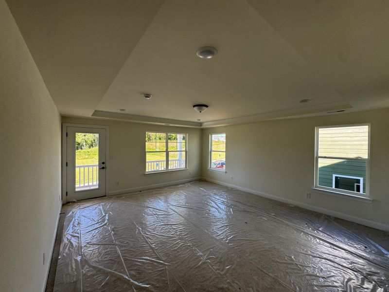 In-progress construction of a new home in The Meadows at Laurelbrook, Sherrills Ford, NC (Image 19).