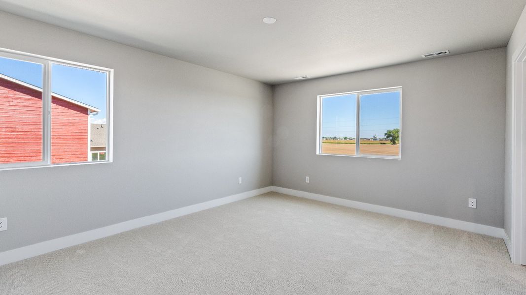 Furnished interior view inside a new home in Granary, Johnstown (Image 17).