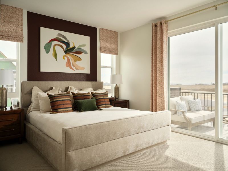 Furnished interior view inside a new home in Uplands, Westminster (Image 9).