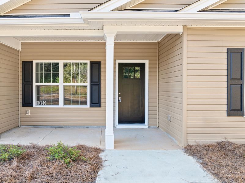 Exterior details and patio area of a home in , Orangeburg (Image 3). Exterior details and patio area of a home in , Orangeburg (Image 3).