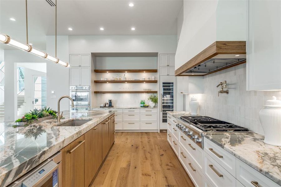 Furnished interior view inside a new home in , Dallas (Image 30).