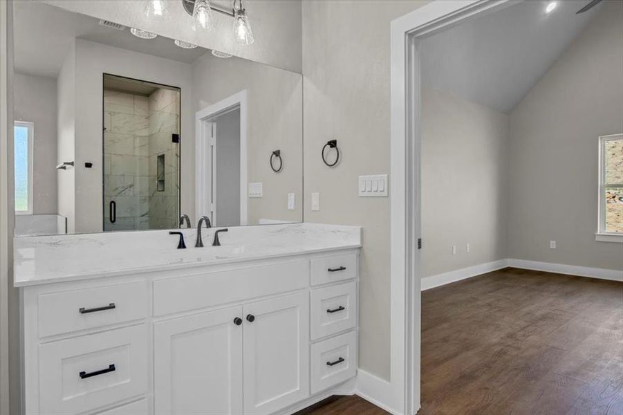 Furnished interior view inside a new home in , Lindale (Image 15). Furnished interior view inside a new home in , Lindale (Image 15).