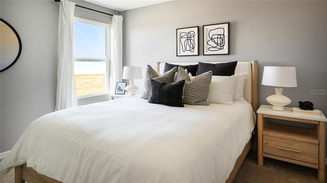 Furnished interior view inside a new home in Crosswinds, Haines City (Image 12).