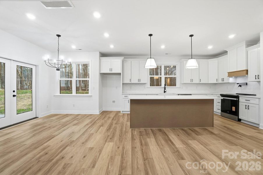 Furnished interior view inside a new home in , Crouse (Image 13).