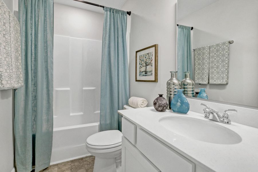 Furnished interior view inside a new home in Central Creek, Goose Creek (Image 19).