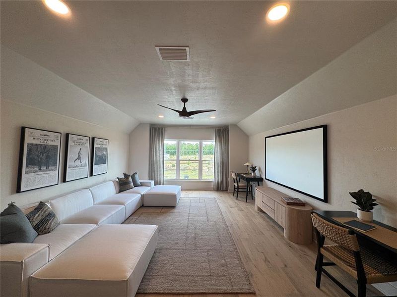 Furnished interior view inside a new home in Laureate Village, Newberry (Image 36).