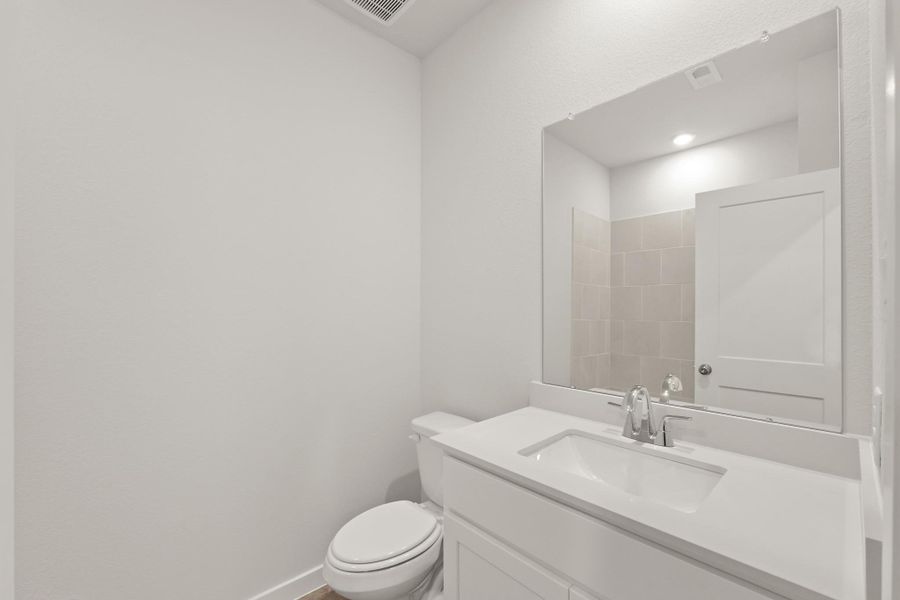 Furnished interior view inside a new home in River Ranch Trails, Dayton (Image 12). Furnished interior view inside a new home in River Ranch Trails, Dayton (Image 12).