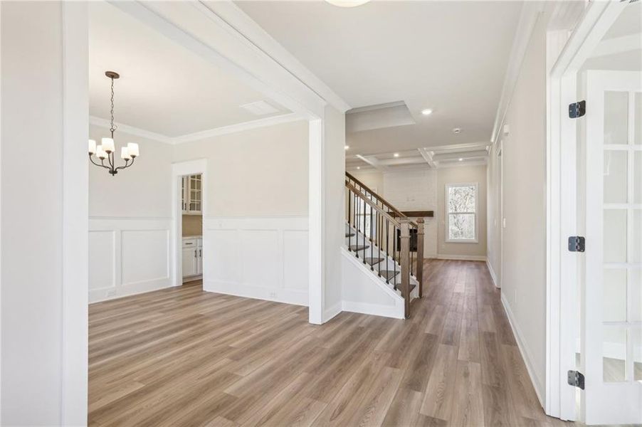 Spacious, unfurnished interior of a new home in Ponderosa Farms Reserve, Gainesville (Image 46).