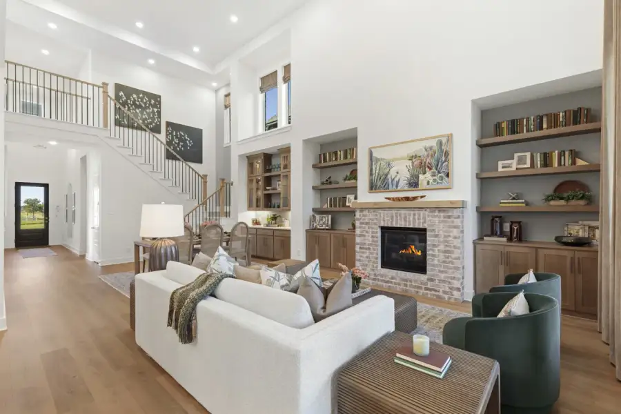 Representative Family Room - some options shown Representative Family Room - some options shown