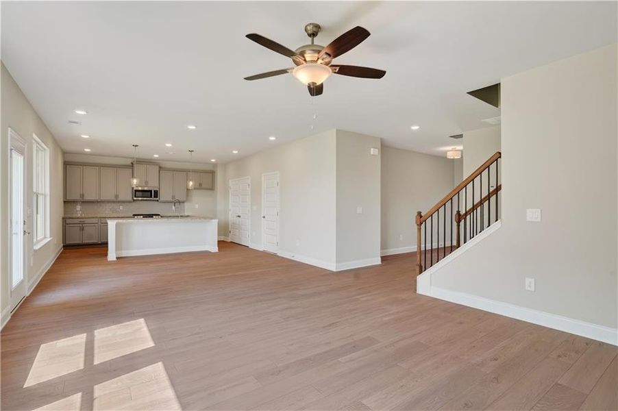 Spacious, unfurnished interior of a new home in Austin Ridge, Commerce (Image 25). Spacious, unfurnished interior of a new home in Austin Ridge, Commerce (Image 25).