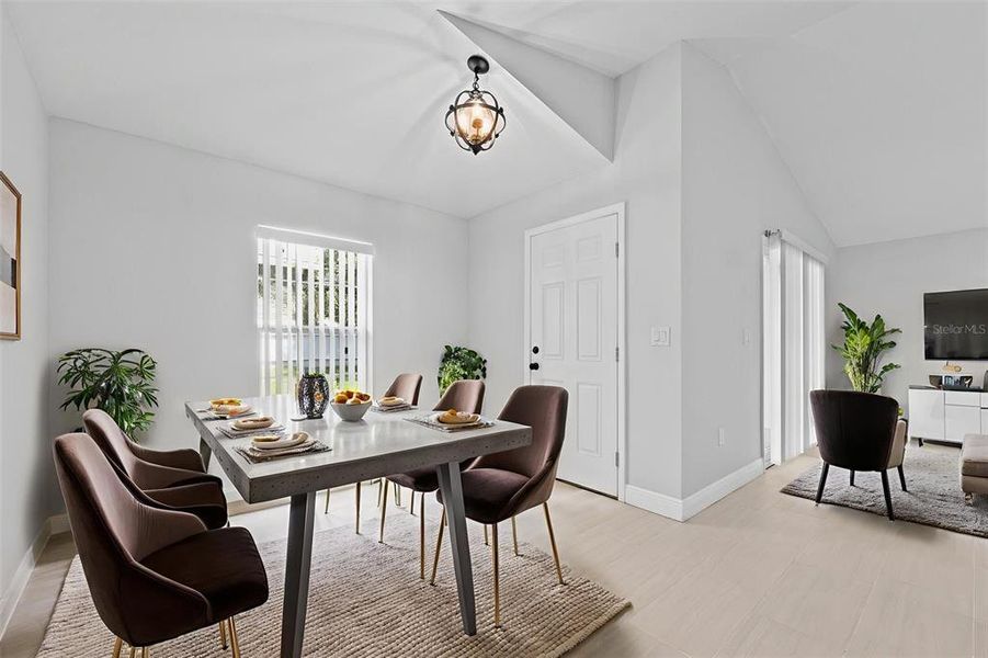 Furnished interior view inside a new home in , Winter Haven (Image 19). Furnished interior view inside a new home in , Winter Haven (Image 19).