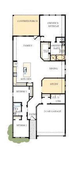 Floorplan – The success of a floorplan is the way you can move through it…You’ll be amazed at how well this home lives…We call it traffic patterns.