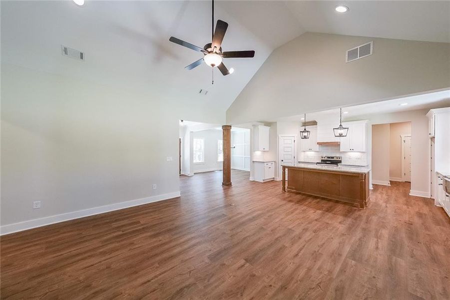 Spacious, unfurnished interior of a new home in , Rockmart (Image 24).