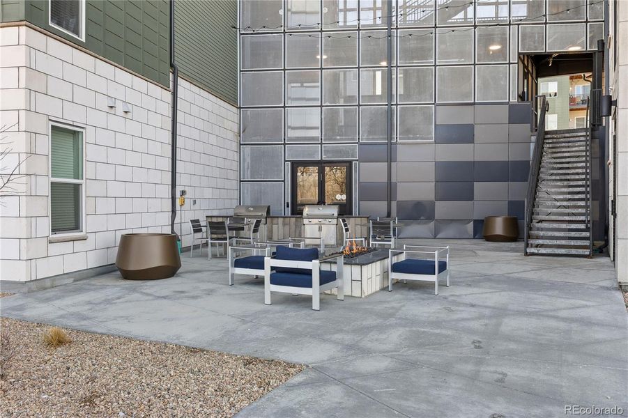 Exterior details and patio area of a home in , Parker (Image 22).