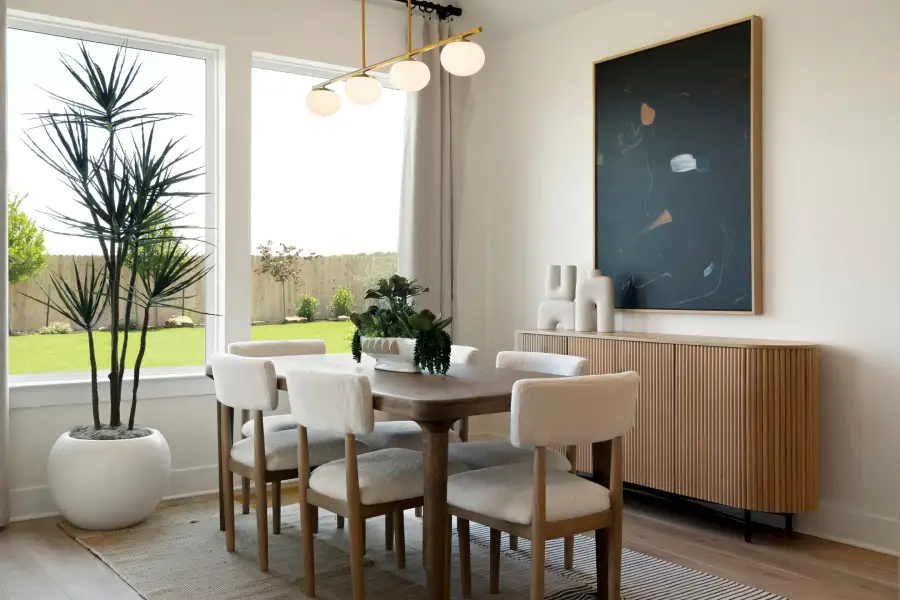 Furnished interior view inside a new home in Lagos Reserve, Manor (Image 32).