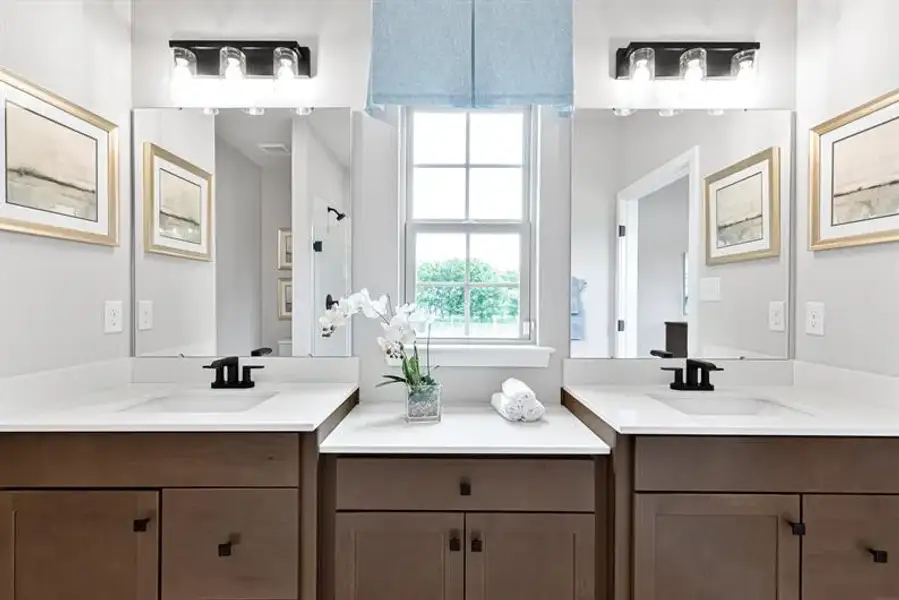 Furnished interior view inside a new home in Derby Meadows, Pleasant View (Image 15).
