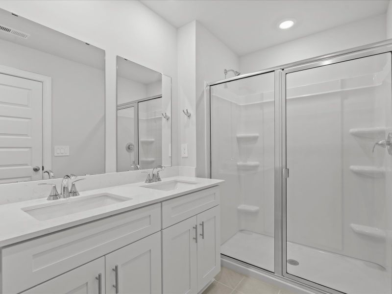 Furnished interior view inside a new home in Northbrook Village Townes, Taylors (Image 6).