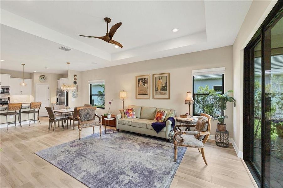 Furnished interior view inside a new home in , Englewood (Image 47).