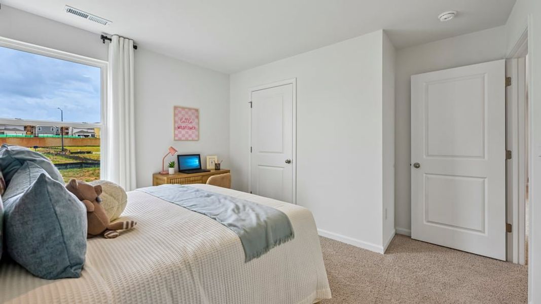 Furnished interior view inside a new home in Anderson Farm, Wendell (Image 27).