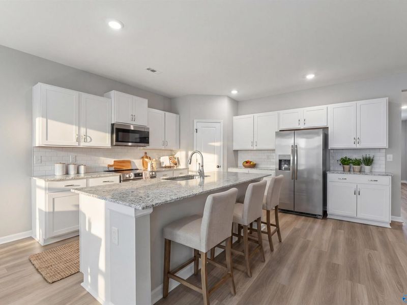 Furnished interior view inside a new home in Bailey Park, Fayetteville (Image 6).