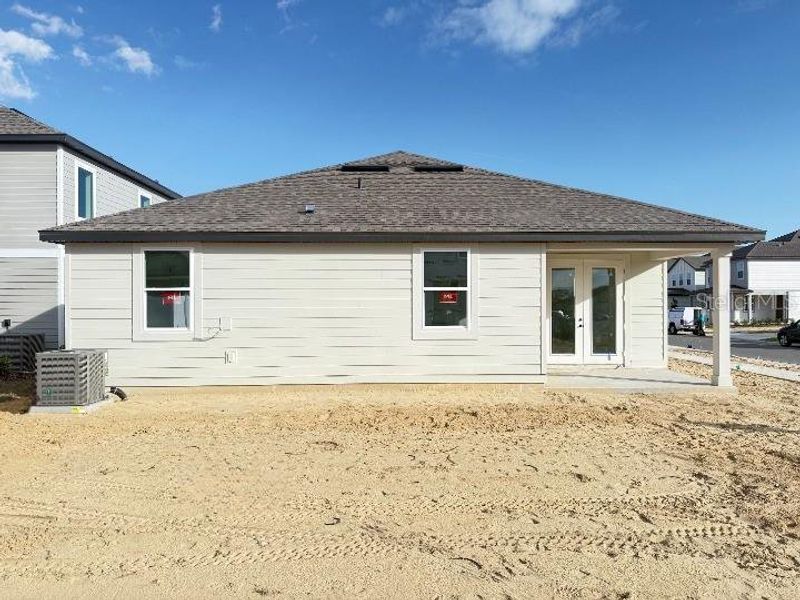 Exterior details and patio area of a home in Trailside, Mount Dora (Image 9). Exterior details and patio area of a home in Trailside, Mount Dora (Image 9).