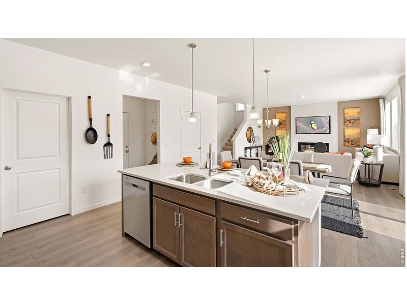 Furnished interior view inside a new home in Hansen Farm, Fort Collins (Image 15).