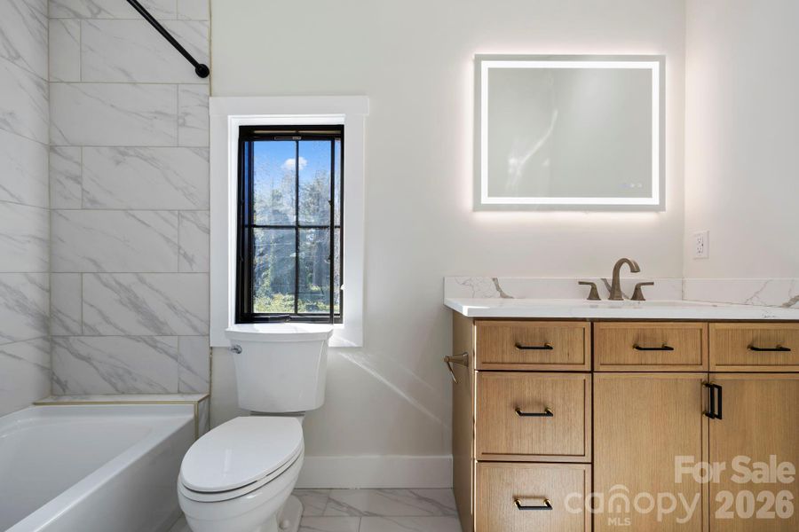 Furnished interior view inside a new home in , Hendersonville (Image 7).