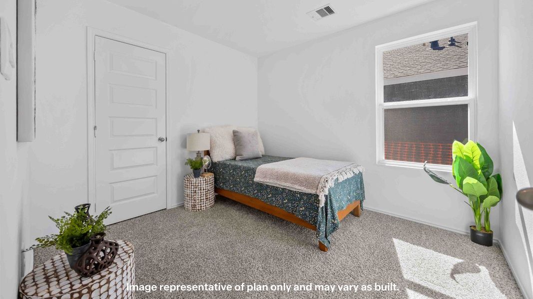 Representative furnished interior of a home built from the Axis by D.R. Horton in Deer Meadows, Odessa (Image 28).