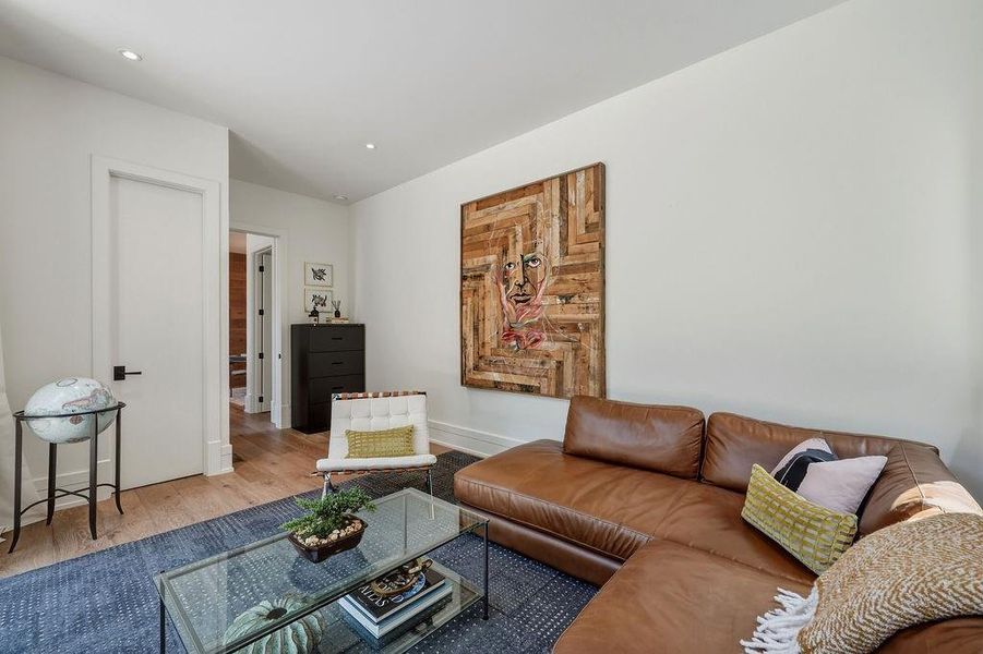 Furnished interior view inside a new home in , Atlanta (Image 54).