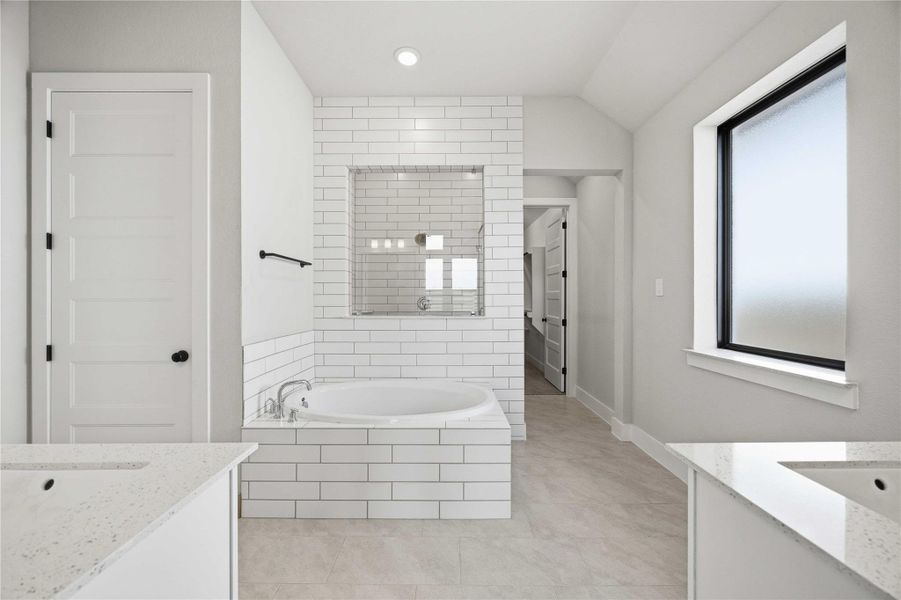 Furnished interior view inside a new home in , Richmond (Image 8).