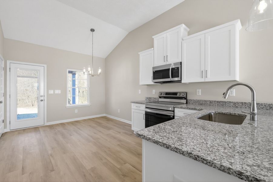 Furnished interior view inside a new home in Legacy Preserve, Tullahoma (Image 6).