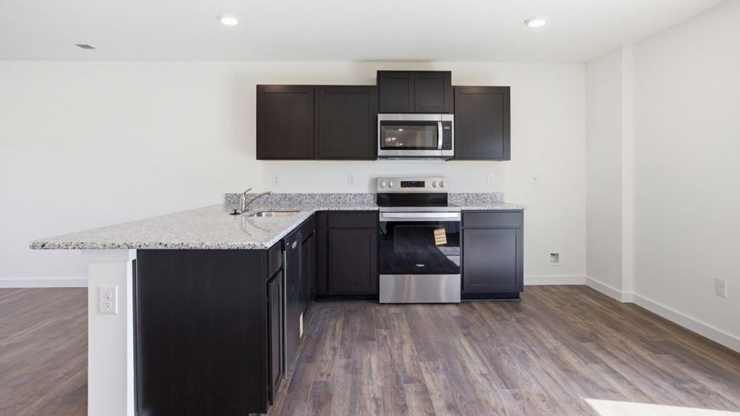 Representative furnished interior of a home built from the Glendale-Basement by D.R. Horton in Belhaven, Knoxville (Image 6).
