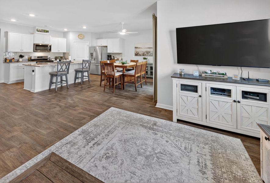 Furnished interior view inside a new home in Carolina Groves, Moncks Corner (Image 9).
