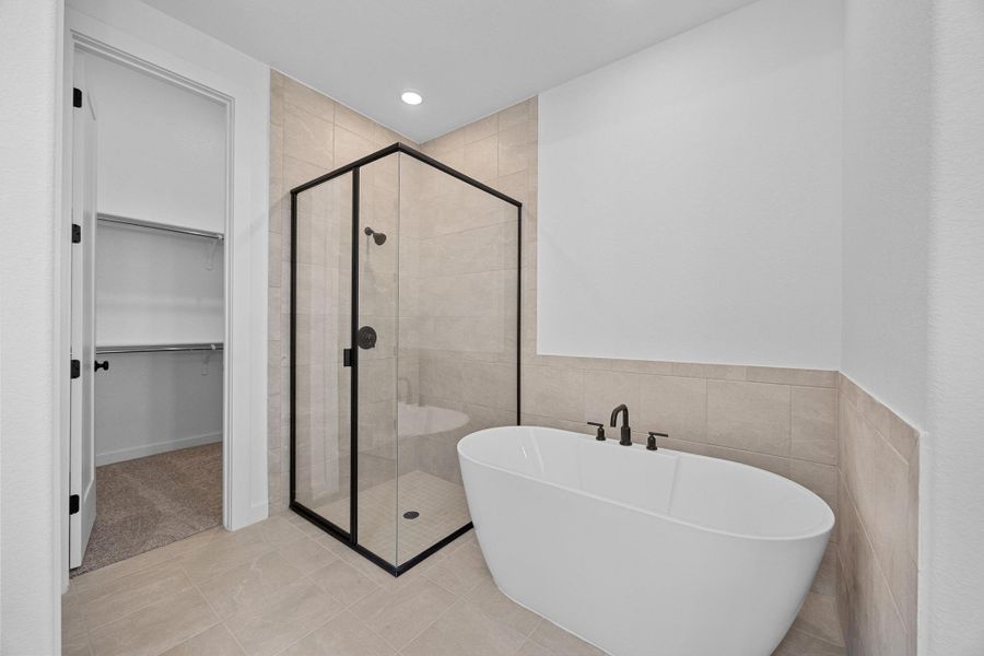 Furnished interior view inside a new home in Lakeside at Tessera on Lake Travis, Lago Vista (Image 9).