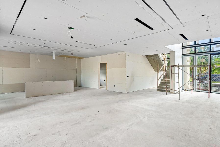 In-progress construction of a new home in , Boca Raton, FL (Image 23).