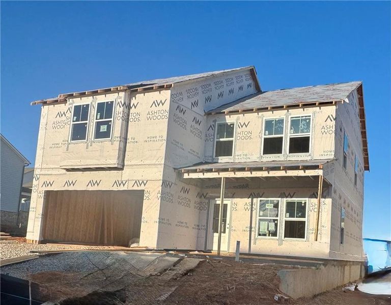 In-progress construction of a new home in , Flowery Branch, GA (Image 11). In-progress construction of a new home in , Flowery Branch, GA (Image 11).