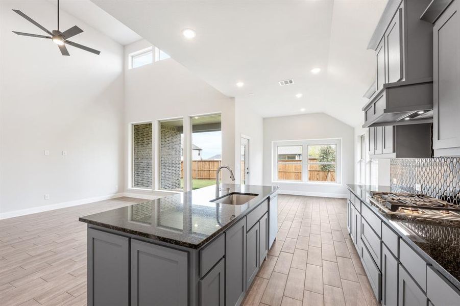 Furnished interior view inside a new home in Creekview Meadows, Pilot Point (Image 11). Furnished interior view inside a new home in Creekview Meadows, Pilot Point (Image 11).