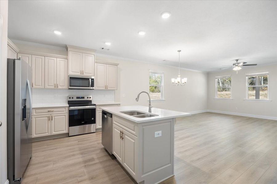 Furnished interior view inside a new home in Windsor, North Augusta (Image 7).