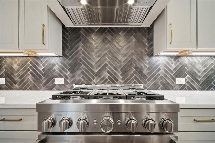 Furnished interior view inside a new home in South on Main, Woodstock (Image 9).